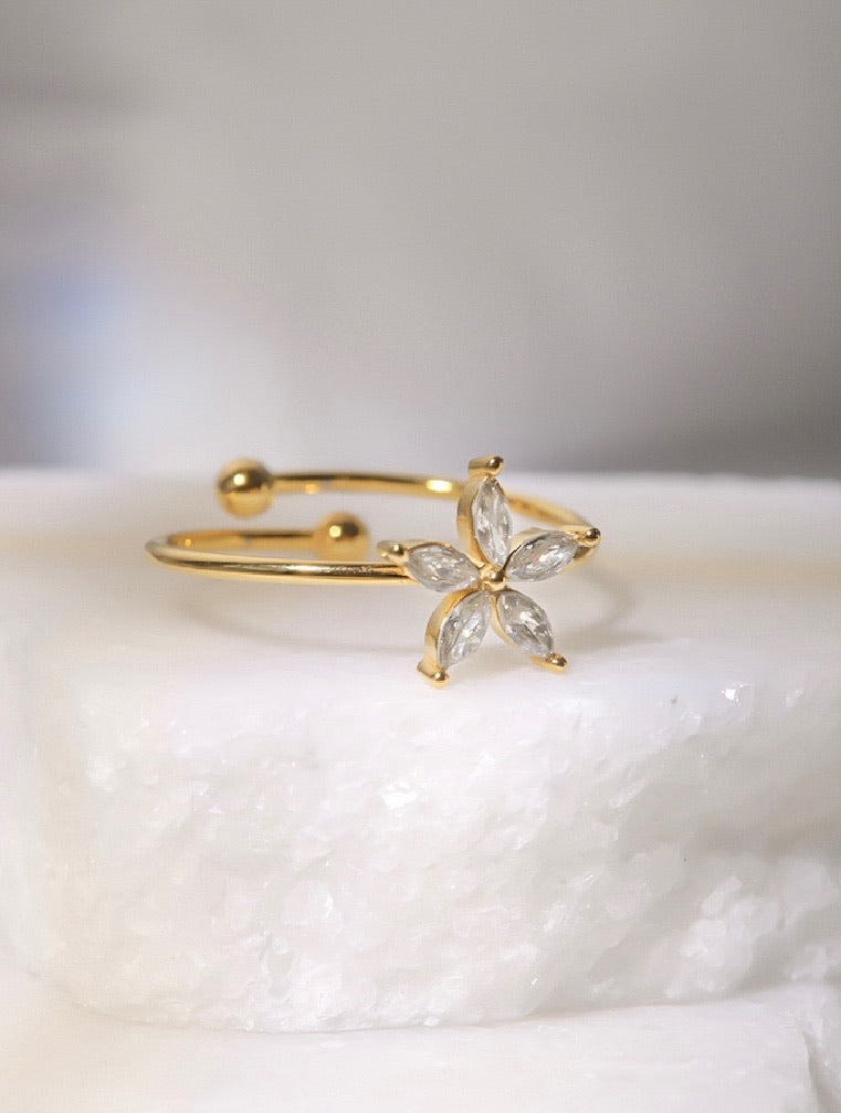 Sparkling Sakura Ring