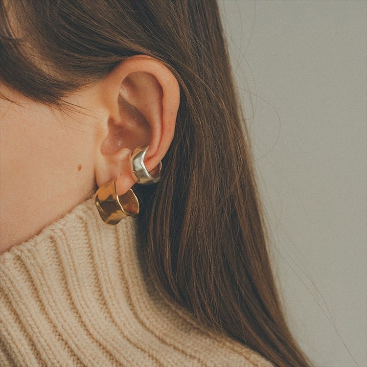 Chunky Flat Hoops
