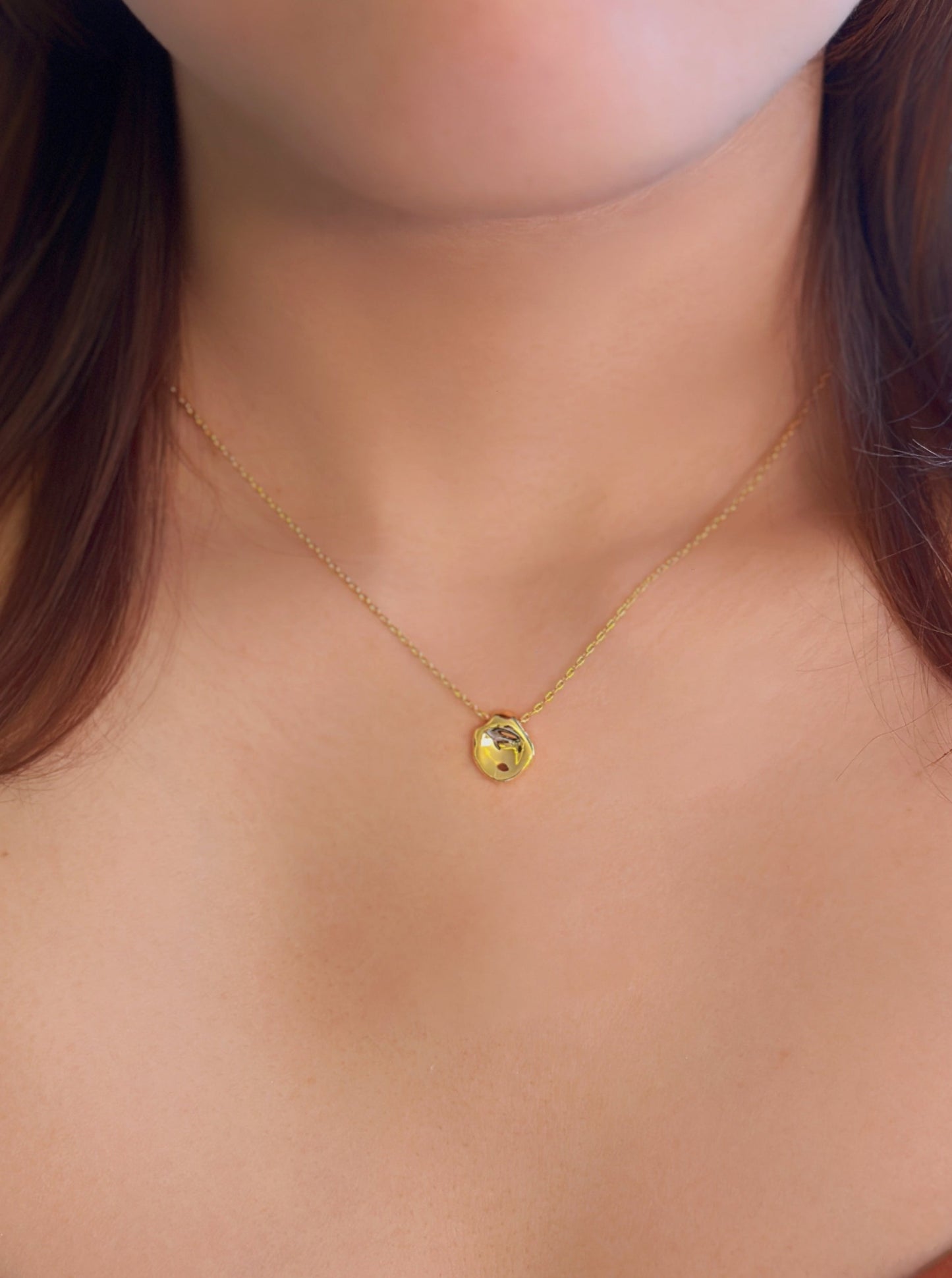 Pressed Pendant Necklace