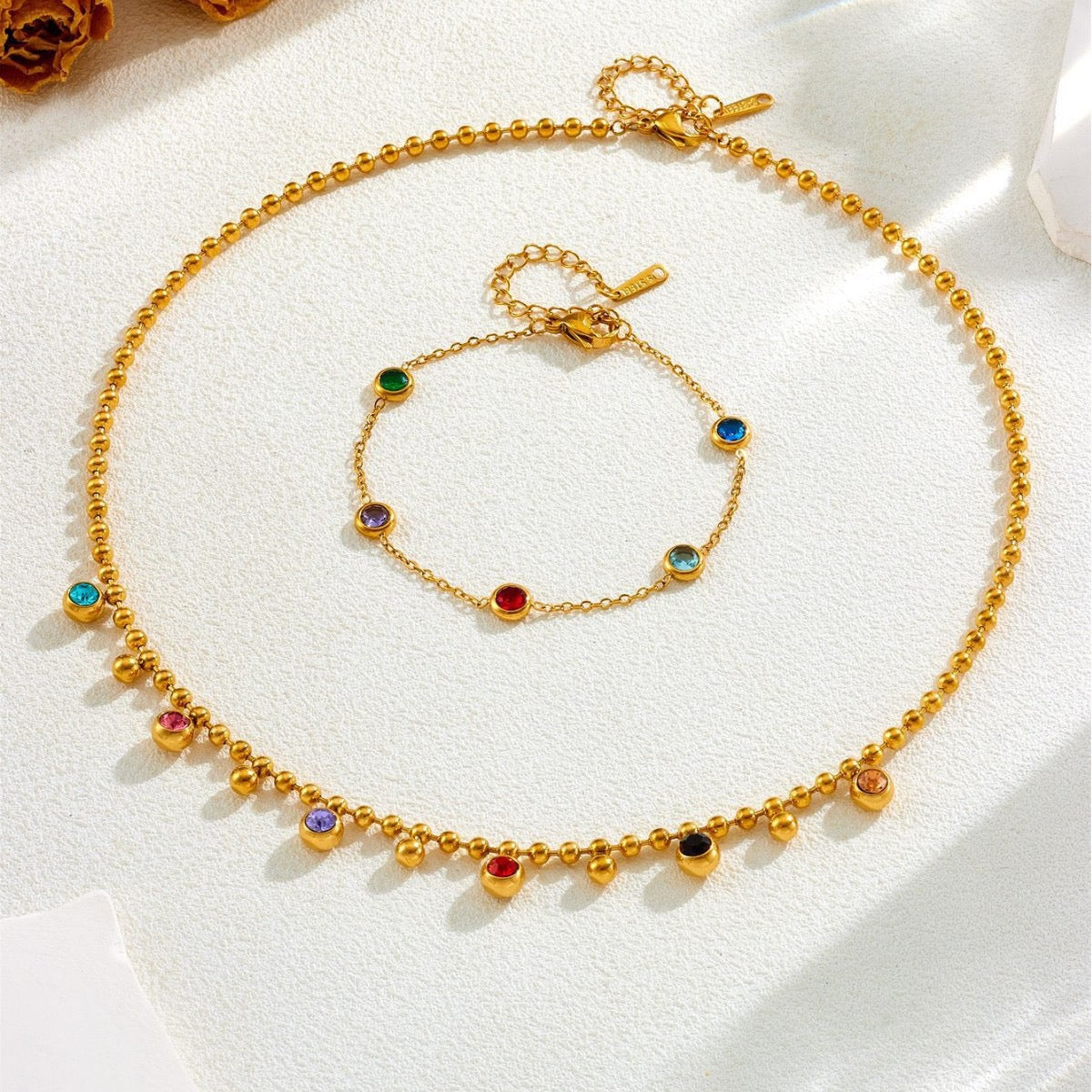 Color Pop Gem Necklace